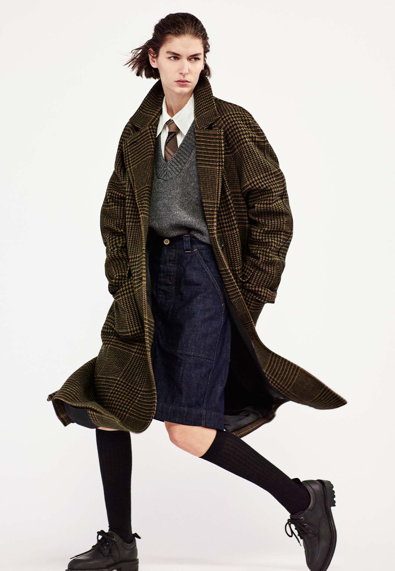 MARGARET HOWELL×JOHNSMEDLEY　ニットポロ　L　Uｋ製 Men's Knitwear | Margaret Howell