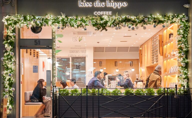 Kiss the hippo coffee in fitzrovia quarter
