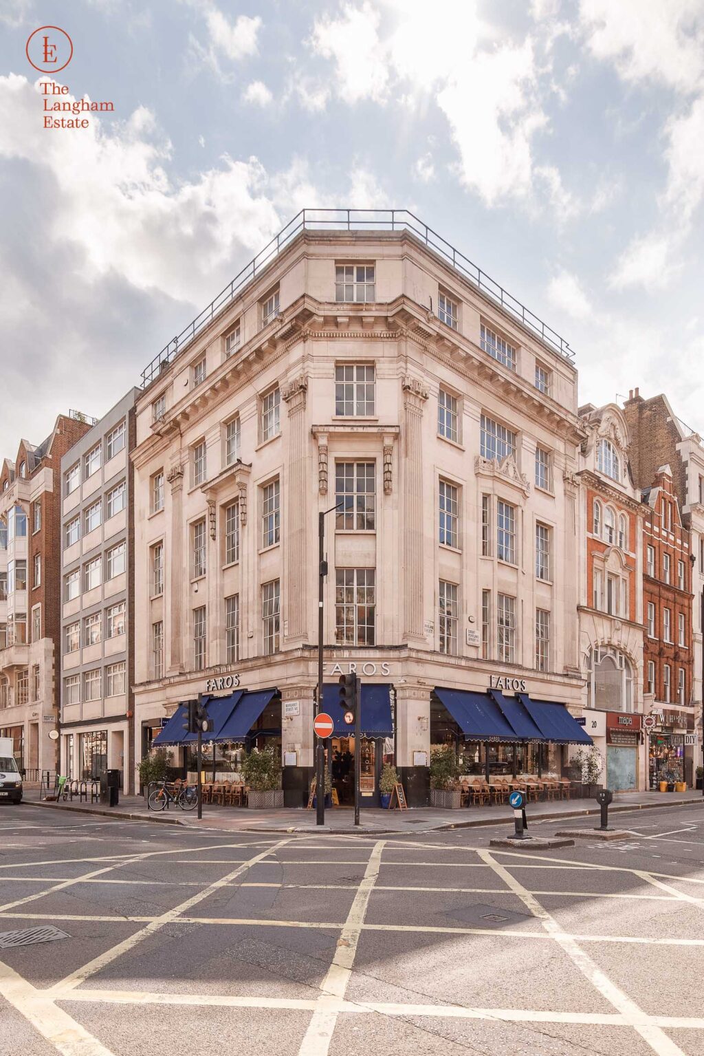 faros restaurant on great portland street