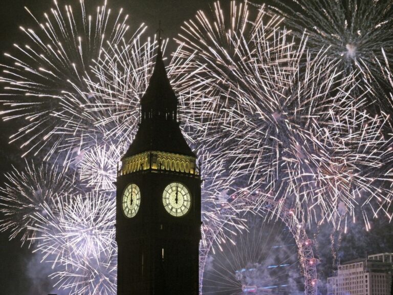 new year's eve at Central London