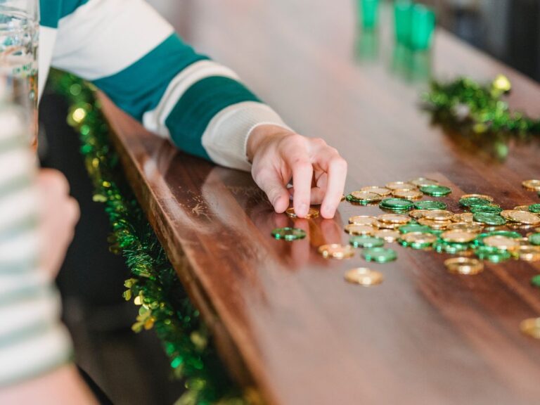 St Patrick's Day celebration in Central London