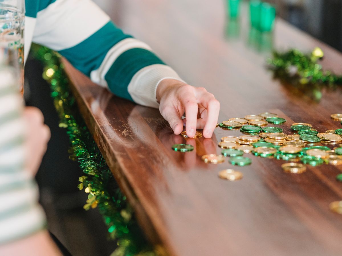 St Patrick's Day celebration in Central London